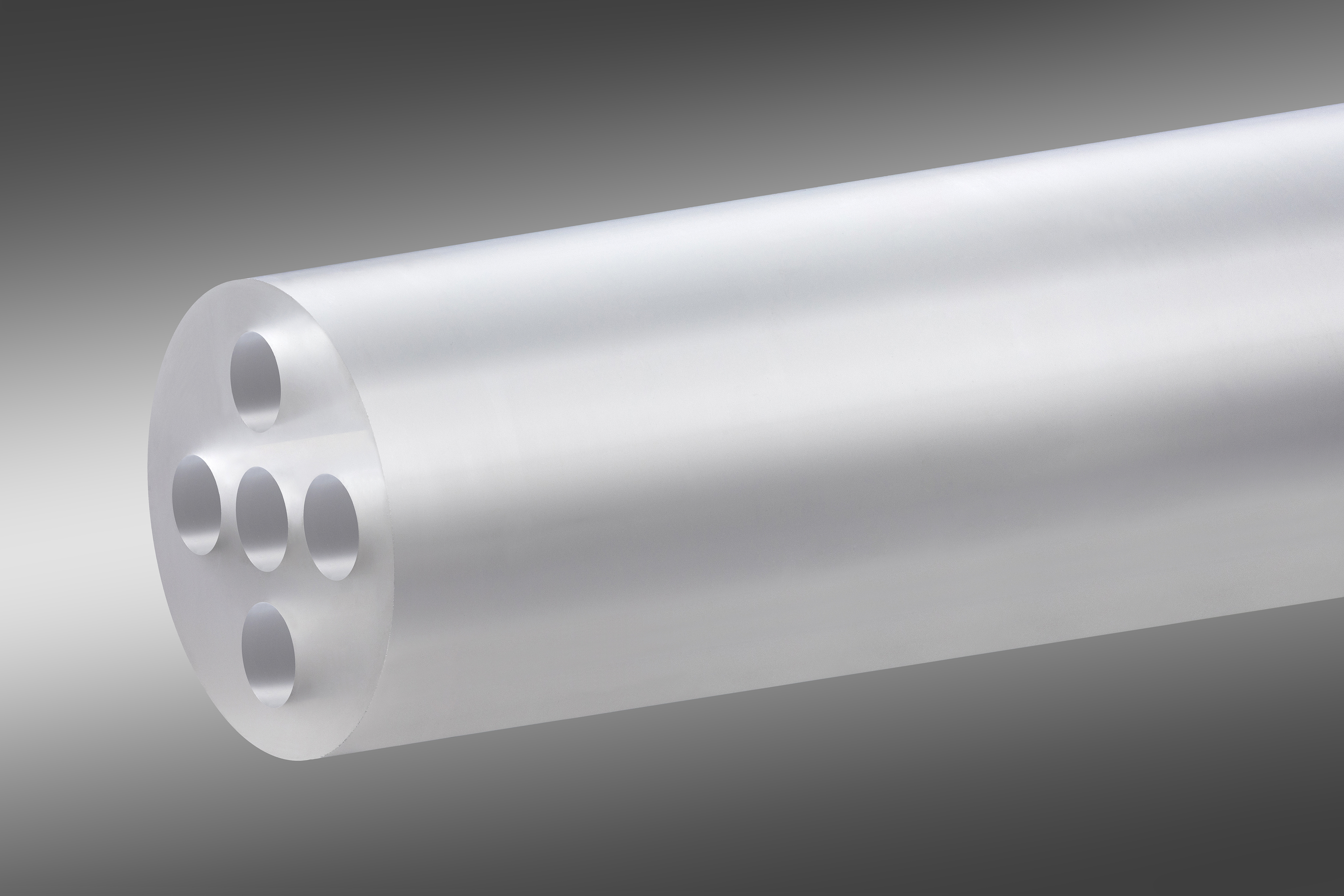 heraeus-covantics-multicore glass cylinder with multiple cores